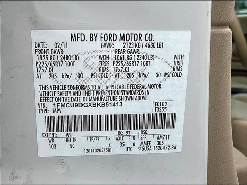 Used 2011 Ford Escape XLT w/ 203A Rapid Spec Order Code AWD/4WD image 18