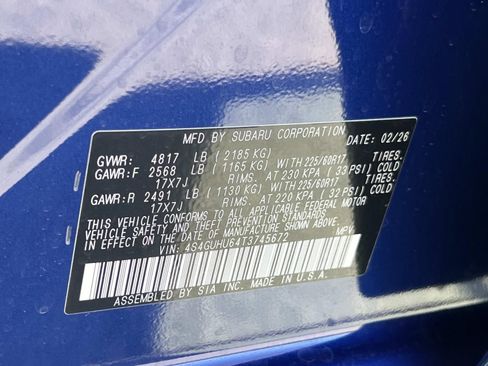 New 2026 Subaru Crosstrek 2.5i Wilderness AWD/4WD image 26