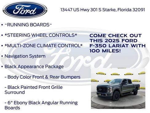 New 2025 Ford F350 Lariat w/ Lariat Ultimate Package image 15