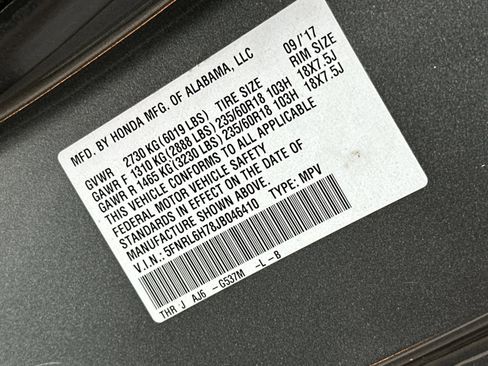 Used 2018 Honda Odyssey EX-L image 38