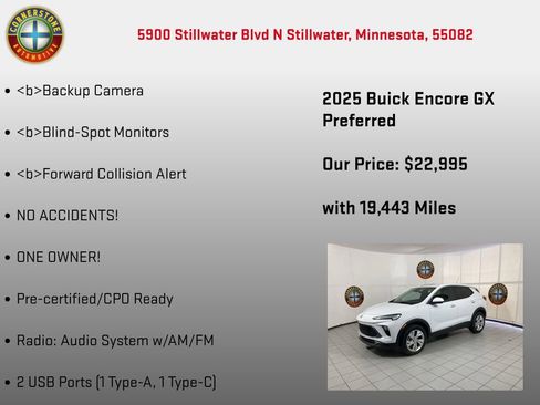 Used 2025 Buick Encore GX Preferred AWD/4WD image 5