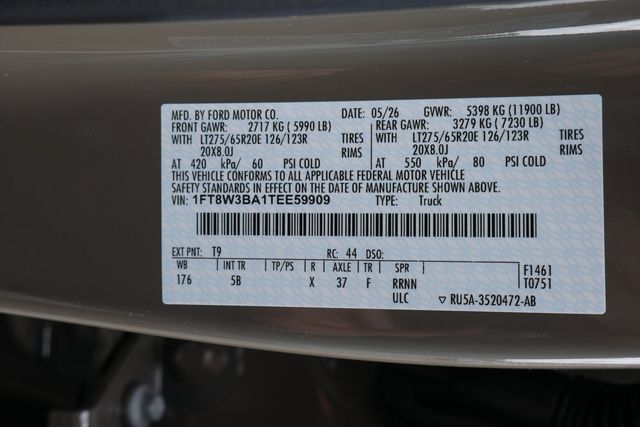New 2026 Ford F350 Lariat w/ Chrome Package AWD/4WD image 27