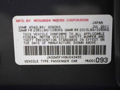 Used 2011 Mitsubishi Lancer Evolution MR image 40