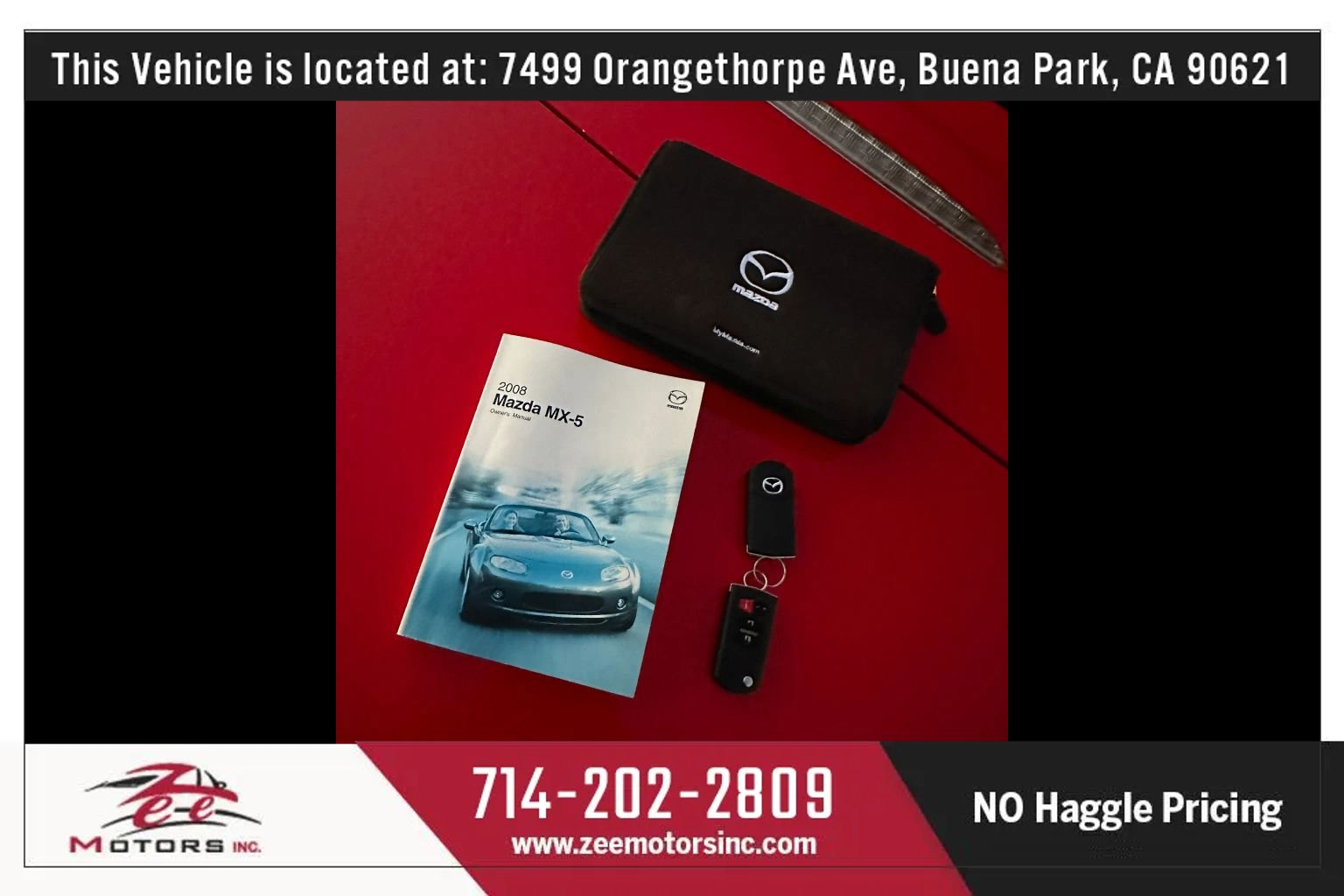 Used 2008 MAZDA MX-5 Miata Touring RWD image 48