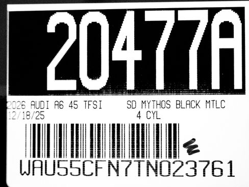 New 2026 Audi A6 Premium Plus image 25