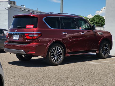 Certified 2023 Nissan Armada Platinum w/ Captain's Chairs Package AWD/4WD image 4
