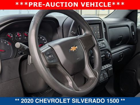 Used 2020 Chevrolet Silverado 1500 Custom w/ Custom Value Package RWD image 23