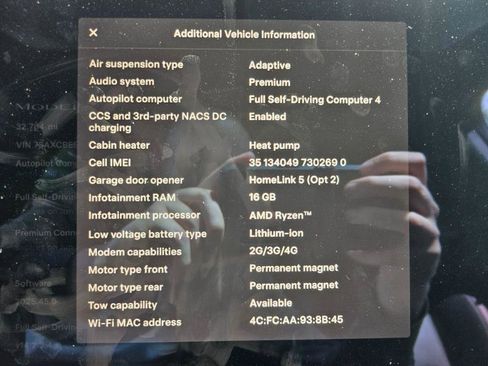 Used 2023 Tesla Model X AWD/4WD image 4