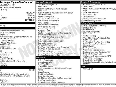 Used 2013 Volkswagen Tiguan S image 2