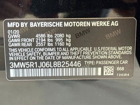 Used 2020 BMW 330i Sedan w/ Convenience Package RWD image 27
