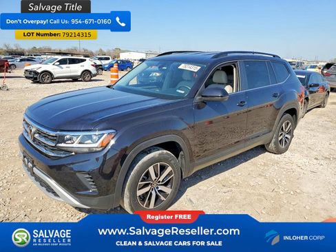 Used 2022 Volkswagen Atlas SE image 1