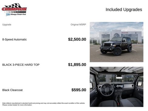 New 2026 Jeep Wrangler Sport image 6