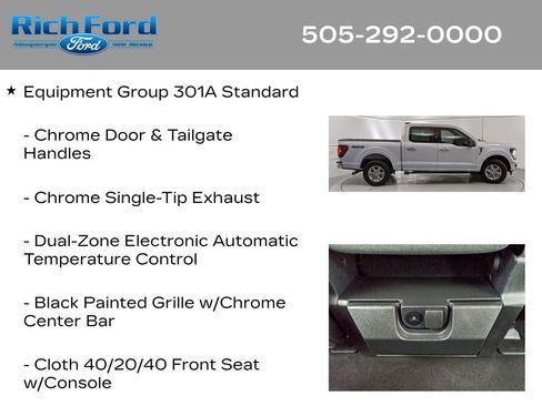 Certified 2025 Ford F150 XLT w/ Equipment Group 301A Standard image 11