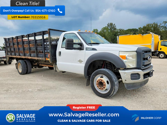 Used 2015 Ford F550 2WD Regular Cab Super Duty image 5