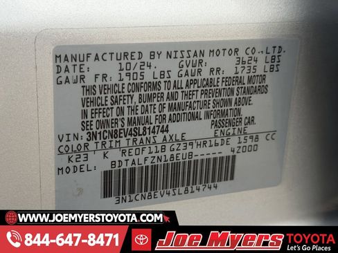 Used 2025 Nissan Versa SV image 29