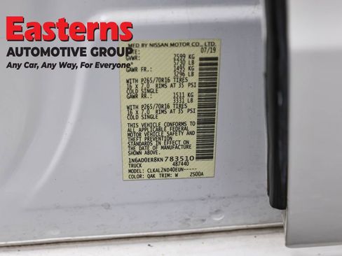 Used 2019 Nissan Frontier SV image 35