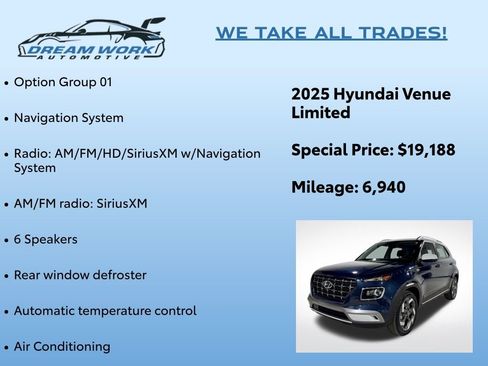 Used 2025 Hyundai Venue Limited image 2
