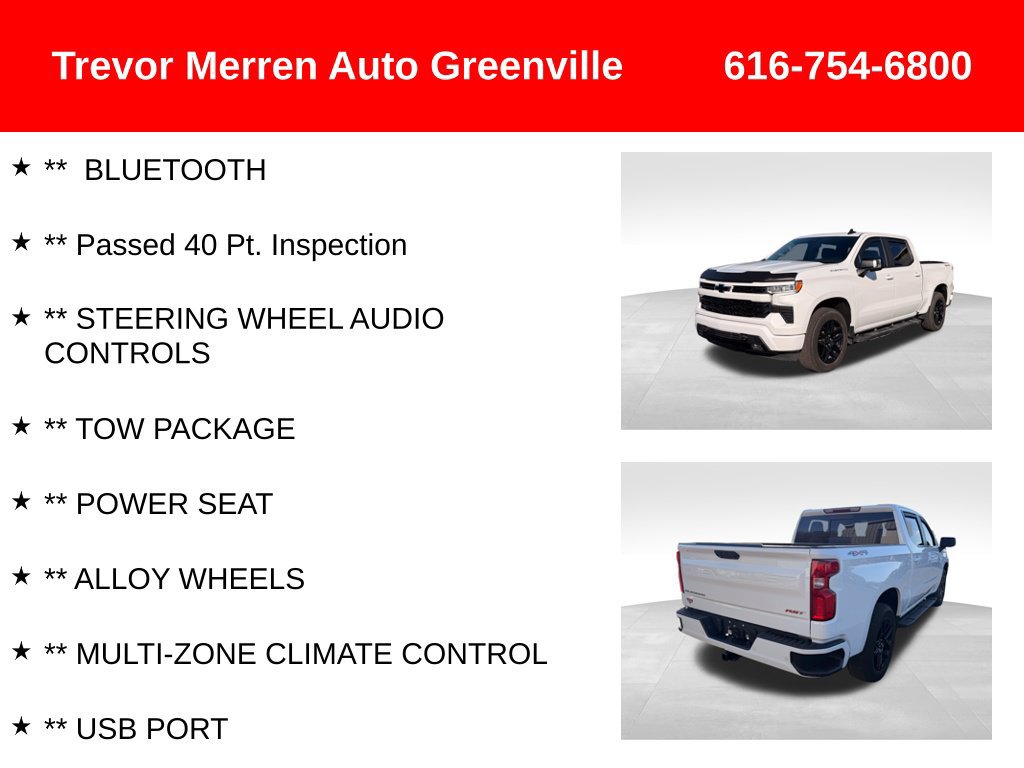 Used 2023 Chevrolet Silverado 1500 RST w/ Convenience Package II AWD/4WD image 14