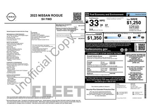 Used 2023 Nissan Rogue SV image 4