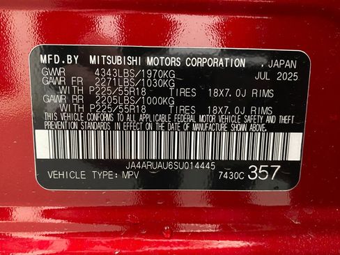 New 2025 Mitsubishi Outlander Sport AWD image 29