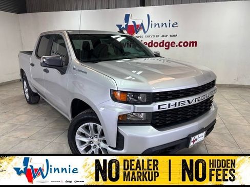 Used 2022 Chevrolet Silverado 1500 Custom RWD image 1