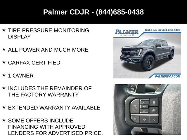 Used 2021 Ford F150 Raptor w/ Equipment Group 801A High AWD/4WD image 30