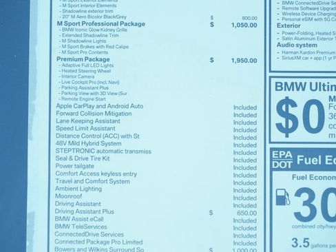 New 2027 BMW 530i xDrive AWD/4WD image 8