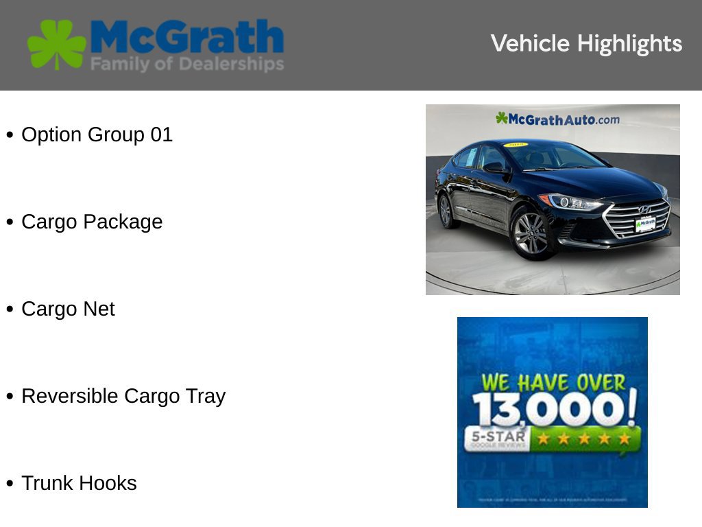 Used 2018 Hyundai Elantra SEL w/ Cargo Package FWD image 6