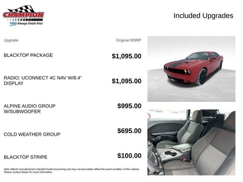 Used 2020 Dodge Challenger SXT w/ Blacktop Package image 4