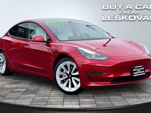 Used 2021 Tesla Model 3 Long Range AWD/4WD image 1