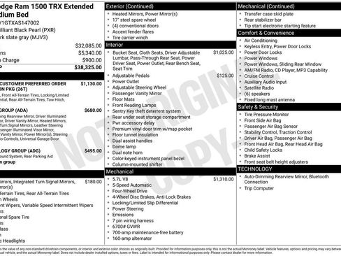 Used 2010 Dodge Ram 1500 Truck TRX AWD/4WD image 2