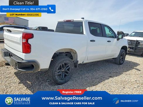 Used 2021 Chevrolet Silverado 1500 Custom Trail Boss AWD/4WD image 4
