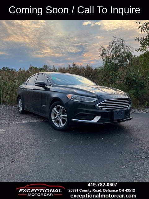 Used 2018 Ford Fusion SE w/ Equipment Group 602A FWD image 1