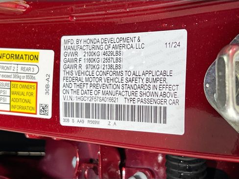 Used 2025 Honda Accord Sport image 30