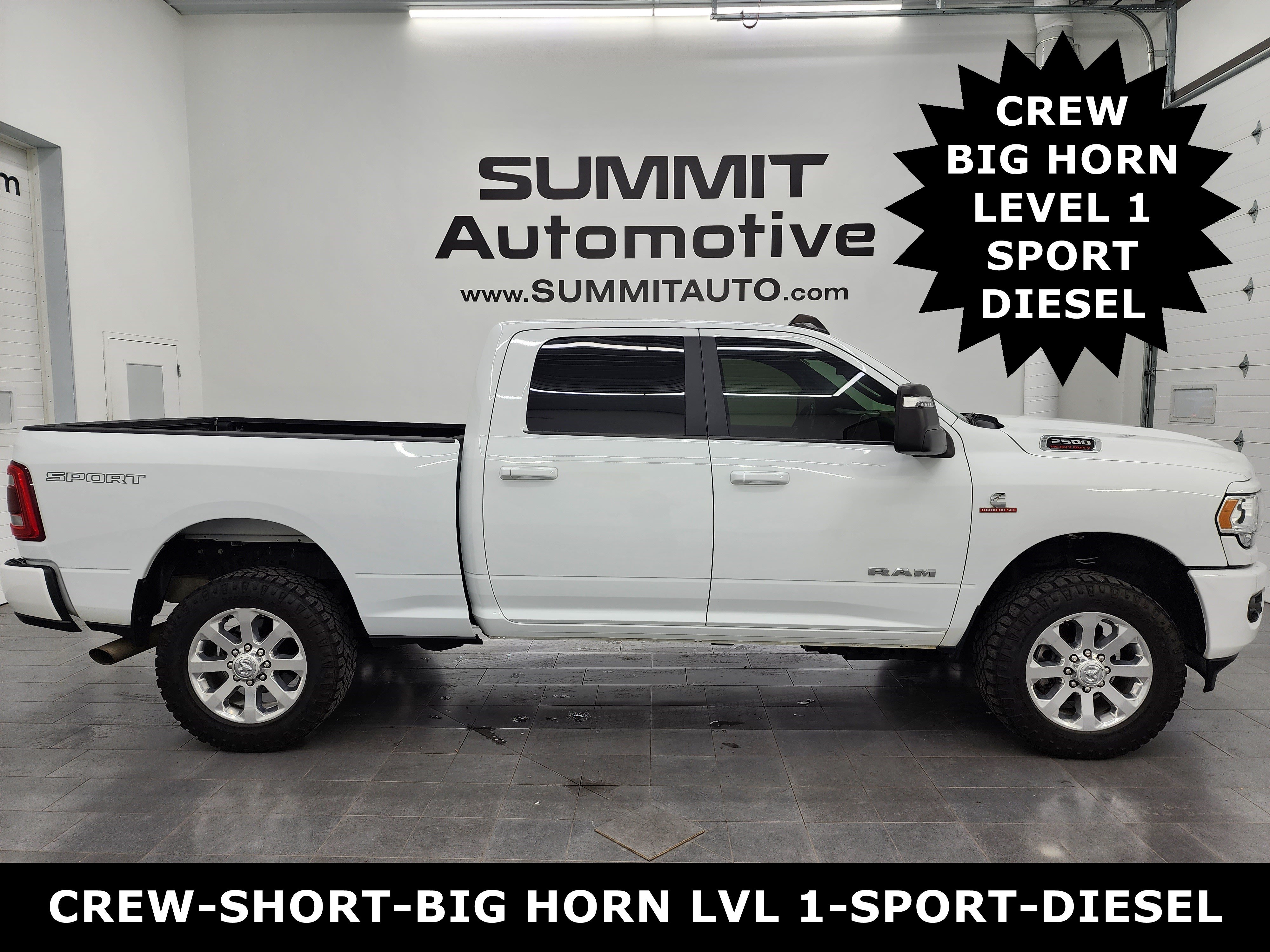 Used 2023 RAM 2500 Big Horn w/ Level 1 Equipment Group AWD/4WD 360° Tour