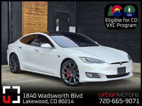 Used 2021 Tesla Model S Performance AWD/4WD image 1