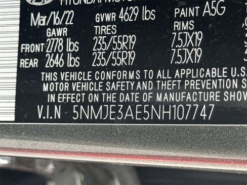 Used 2022 Hyundai Tucson Limited image 34