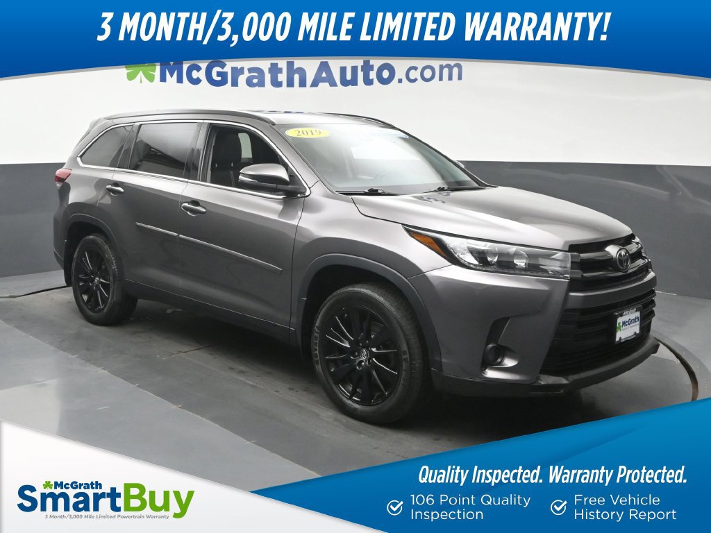 Used 2019 Toyota Highlander SE AWD/4WD image 1