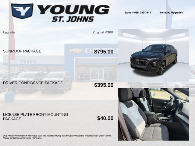 Certified 2024 Chevrolet Trax RS w/ Sunroof Package FWD image 10