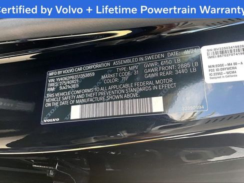 Certified 2025 Volvo XC90 B6 Plus image 45