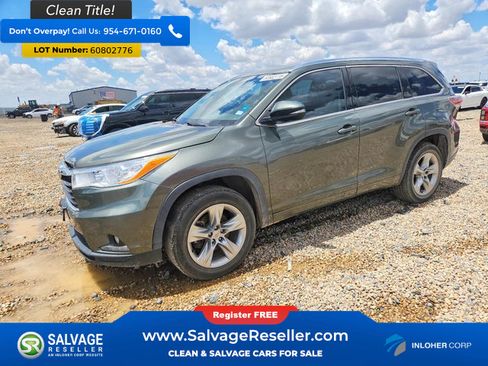 Used 2014 Toyota Highlander Limited FWD image 1