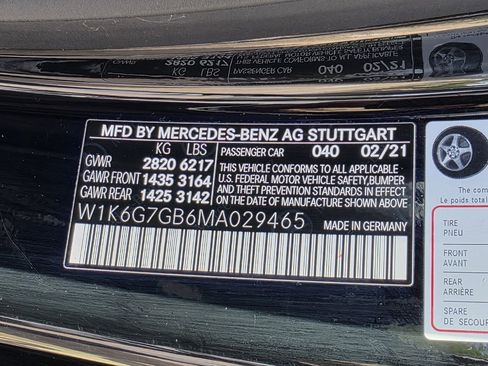 Used 2021 Mercedes-Benz S 580 4MATIC Sedan image 46