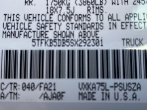 Used 2025 Toyota Tundra SR w/ SR Tow Package image 25