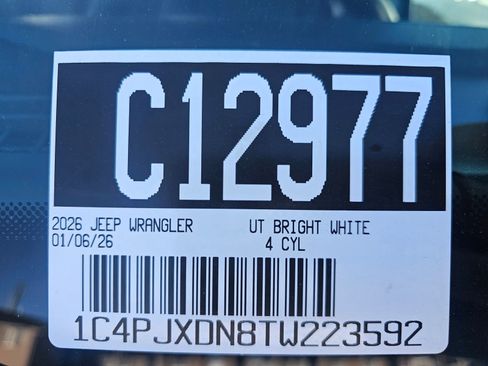 New 2026 Jeep Wrangler Unlimited Sport AWD/4WD image 11
