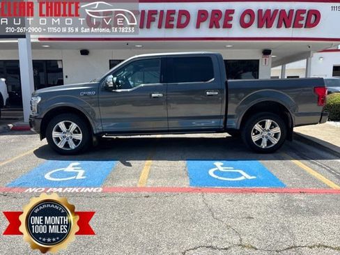 Used 2019 Ford F150 Platinum w/ Technology Package AWD/4WD image 1