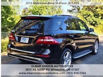 Used 2015 Mercedes-Benz ML 400 4MATIC