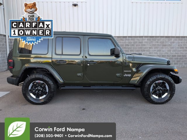 Used 2022 Jeep Wrangler Unlimited Sahara w/ LED Lighting Group AWD/4WD image 2