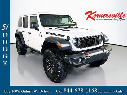 Used 2025 Jeep Wrangler Unlimited Rubicon w/ XTREMEE 35" Tire Package AWD/4WD image 1