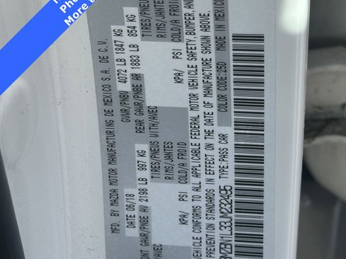 Used 2018 MAZDA MAZDA3 Touring image 30