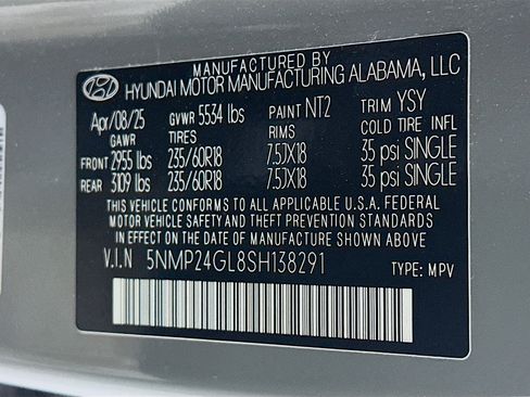 Used 2025 Hyundai Santa Fe SEL image 12